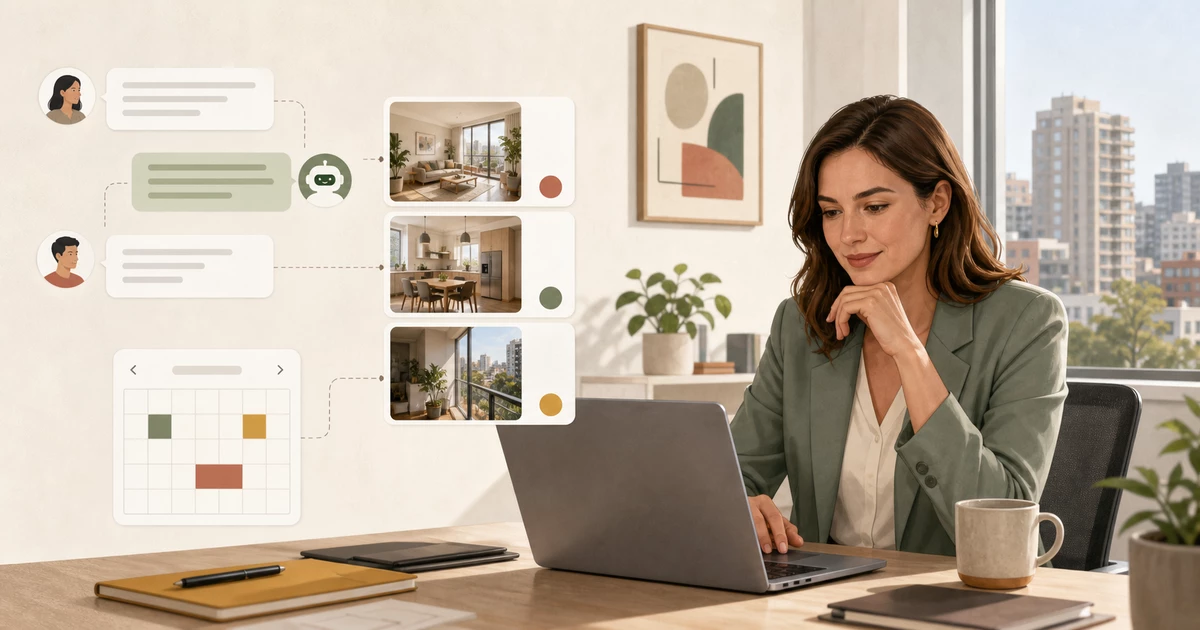 Chatbot de IA para inmobiliarias: qué puede automatizar y qué debe seguir haciendo tu equipo